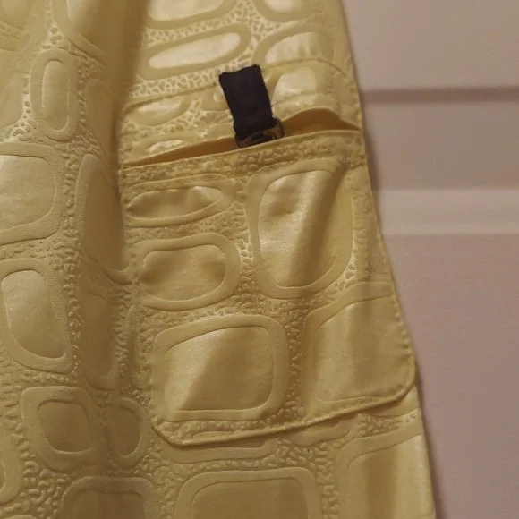 Women's bright Yellow Jamie Sadock golf Jacket - Picture 4 of 8